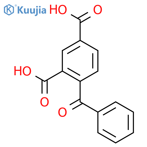 4-benzoylbenzene-1,3-dicarboxylic Acid structure