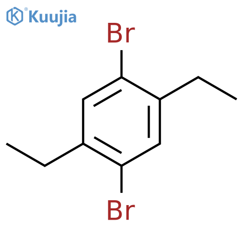 1,4-Dibromo-2,5-diethylbenzene structure