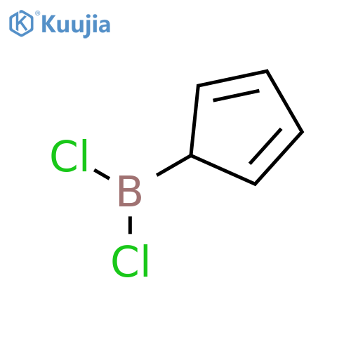 BORANE, DICHLORO-2,4-CYCLOPENTADIEN-1-YL- structure