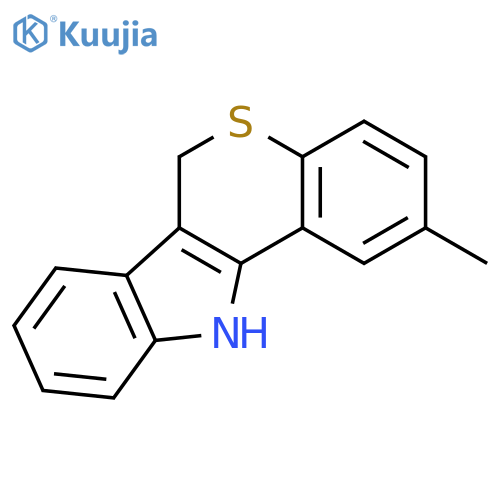 2-methyl-6,11-dihydrothiochromeno[4,3-b]indole structure