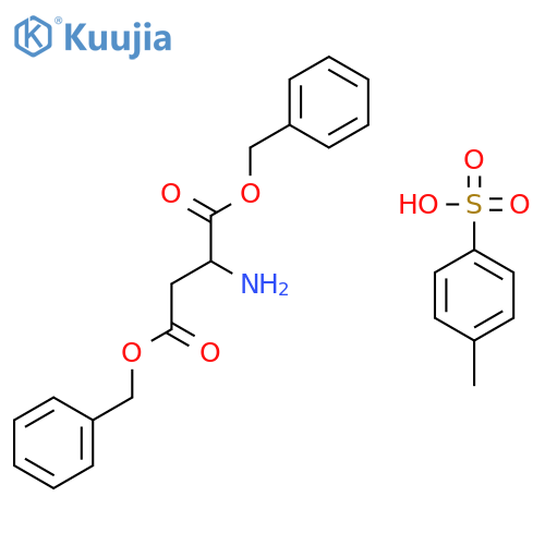 D-Aspartic Acid Dibenzyl Ester 4-Toluenesulfonate Salt structure