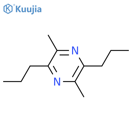 2,5-Dimethyl-3,6-dipropylpyrazine structure
