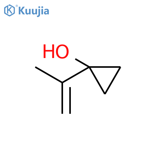 1-(prop-1-en-2-yl)cyclopropan-1-ol structure