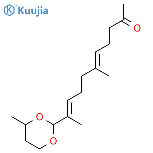 5,9-Undecadien-2-one, 6-methyl-10-(4-methyl-1,3-dioxan-2-yl)- structure