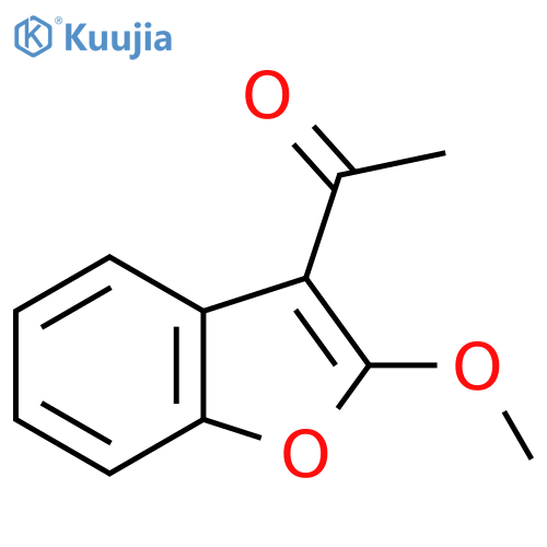 1-(2-Methoxy-1-benzofuran-3-yl)ethanone structure