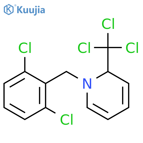 PYRIDINE, 1-[(2,6-DICHLOROPHENYL)METHYL]-1,2-DIHYDRO-2-(TRICHLOROMETHYL)- structure