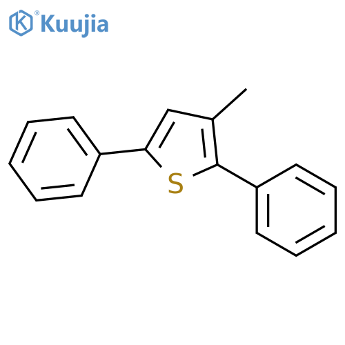 THIOPHENE, 3-METHYL-2,5-DIPHENYL- structure