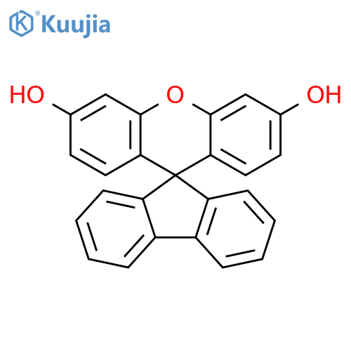 Spirofluorene-9,9'-xanthene-3',6'-diol structure