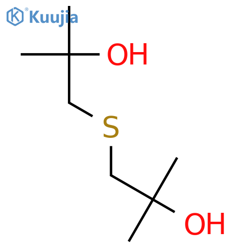 2-Propanol, 1,1'-thiobis[2-methyl- structure