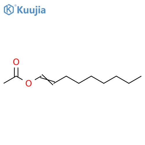 1-Nonen-1-ol, 1-acetate structure