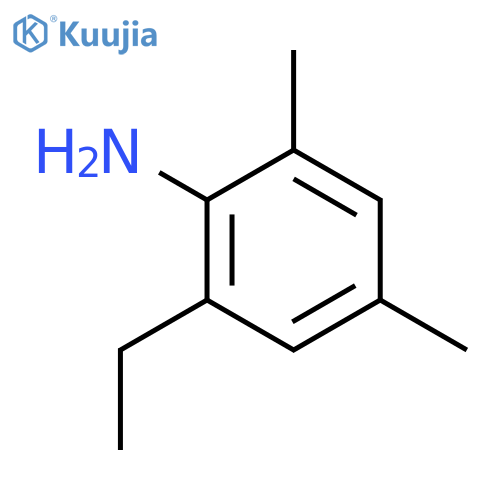 Benzenamine,2-ethyl-4,6-dimethyl- structure