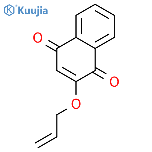 1,4-Naphthalenedione,2-(2-propen-1-yloxy)- structure