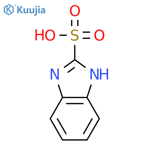 1H-1,3-benzodiazole-2-sulfonic acid structure
