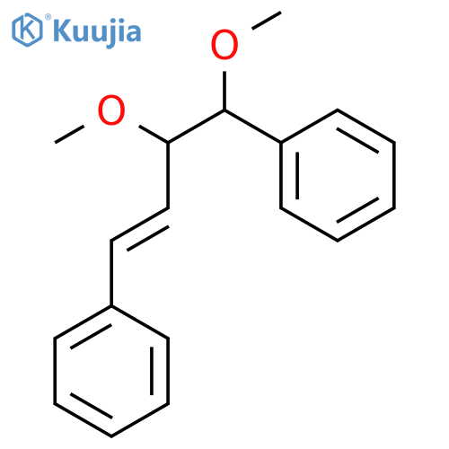 Benzene, 1,1'-(3,4-dimethoxy-1-butene-1,4-diyl)bis- structure