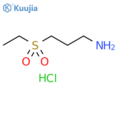 3-(ethanesulfonyl)propan-1-amine hydrochloride structure