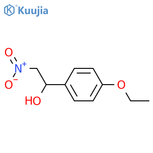 Benzenemethanol, 4-ethoxy-alpha-(nitromethyl)- (9CI) structure