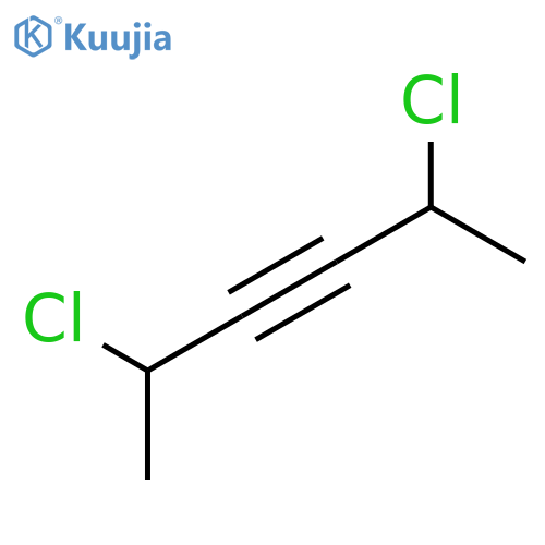 3-Hexyne, 2,5-dichloro- structure