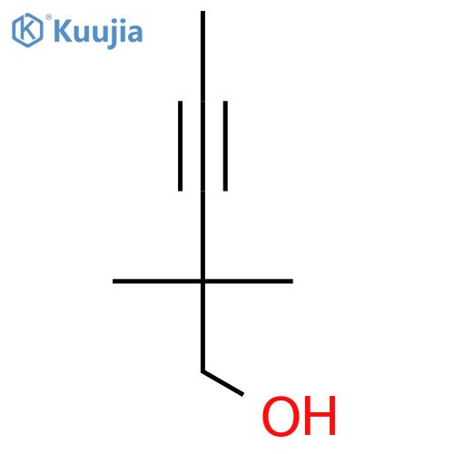 3-Pentyn-1-ol, 2,2-dimethyl- structure