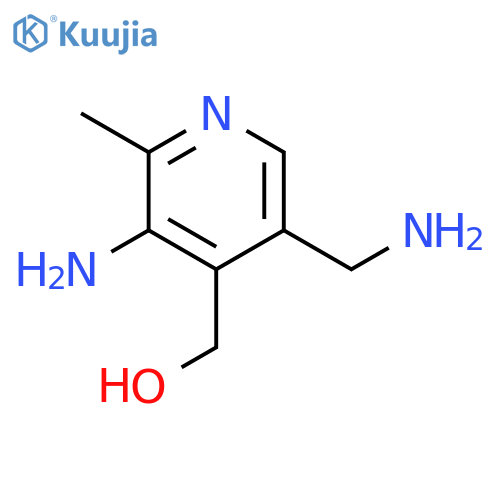 3-amino-5-(aminomethyl)-2-methyl-4-Pyridinemethanol structure