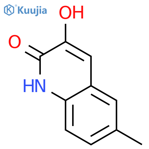 3-hydroxy-6-methyl-2(1H)-Quinolinone structure