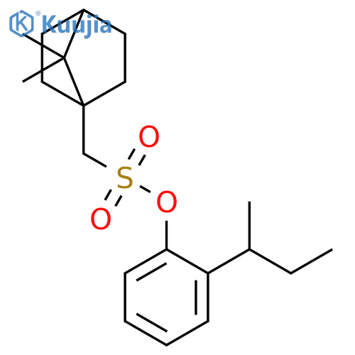2-(1-Methylpropyl)phenyl 7,7-dimethylbicyclo[2.2.1]heptane-1-methanesulfonate structure