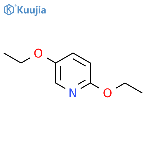 Pyridine, 2,5-diethoxy- structure