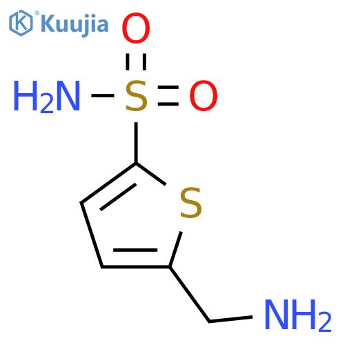 5-(Aminomethyl)thiophene-2-sulfonamide structure