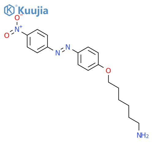 1-Hexanamine, 6-[4-[(4-nitrophenyl)azo]phenoxy]- structure
