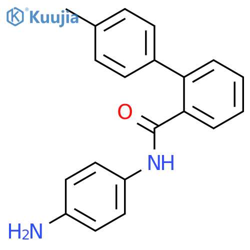 [1,1'-BIPHENYL]-2-CARBOXAMIDE, N-(4-AMINOPHENYL)-4'-METHYL- structure