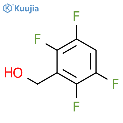 2,3,5,6-Tetrafluorobenzyl alcohol structure