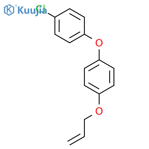 BENZENE, 1-(4-CHLOROPHENOXY)-4-(2-PROPENYLOXY)- structure