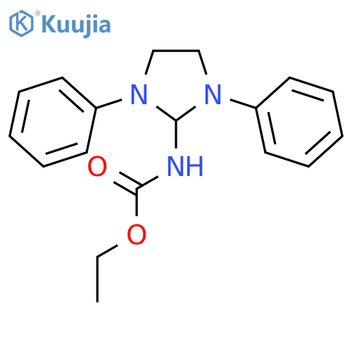 Carbamic acid, (1,3-diphenyl-2-imidazolidinyl)-, ethyl ester (9CI) structure
