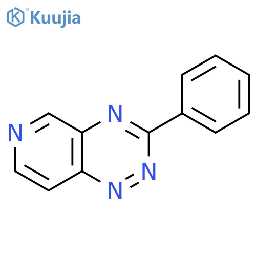 3-Phenyl-pyrido(3,4-e)(1,2,4)triazine structure