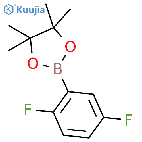 2,5-Difluorophenylboronic acid pinacol ester structure