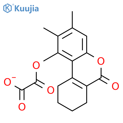 ETHANEDIOIC ACID, METHYL7,8,9,10-TETRAHYDRO-3-METHYL-6-OXO-6H-DIBENZO[B,D]PYRAN-1-YL ESTER structure