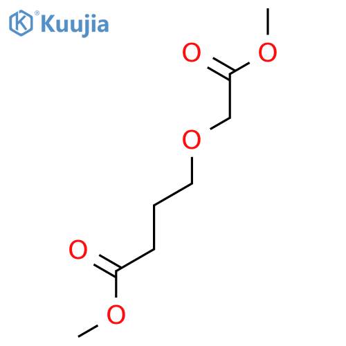 BUTANOIC ACID, 4-(2-METHOXY-2-OXOETHOXY)-, METHYL ESTER structure