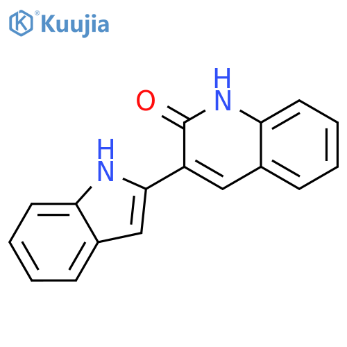2(1H)-Quinolinone, 3-(1H-indol-2-yl)- structure