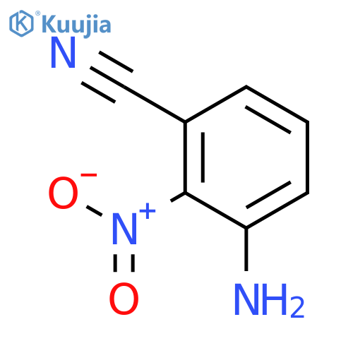 3-Amino-2-nitrobenzonitrile structure