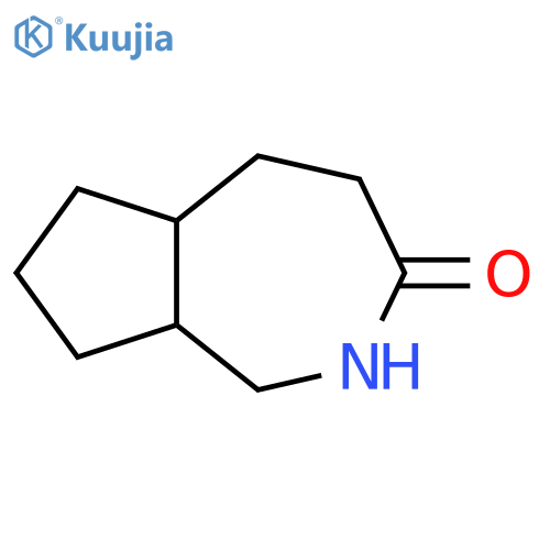 Cyclopent[c]azepin-3(2H)-one, octahydro- (9CI) structure