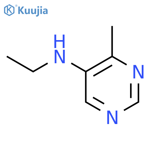 5-Pyrimidinamine, N-ethyl-4-methyl- (9CI) structure