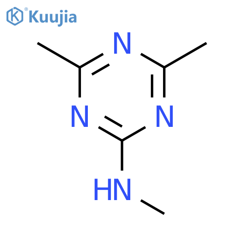 N,4,6-trimethyl-1,3,5-triazin-2-amine structure