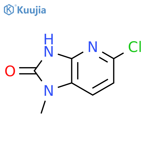 5-Chloro-1-methyl-1H-imidazo4,5-bpyridin-2(3H)-one structure