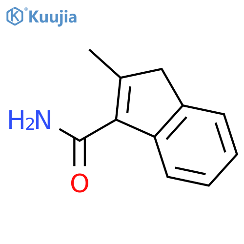 1H-Indene-3-carboxamide, 2-methyl- structure