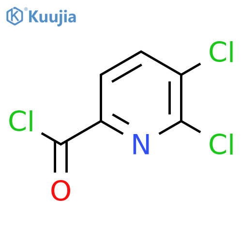 5,6-Dichloropyridine-2-carbonyl chloride structure