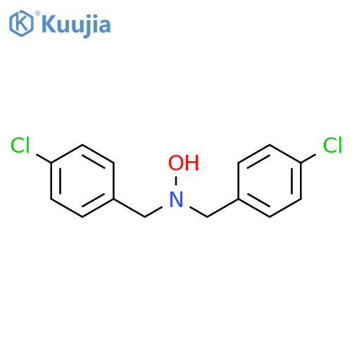Benzenemethanamine,4-chloro-N-[(4-chlorophenyl)methyl]-N-hydroxy- structure