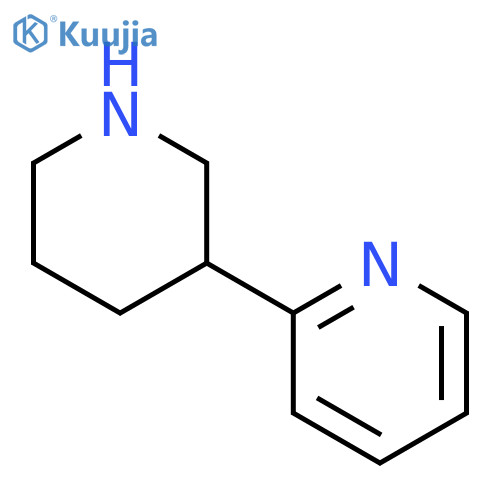 2-(Piperidin-3-YL)pyridine structure