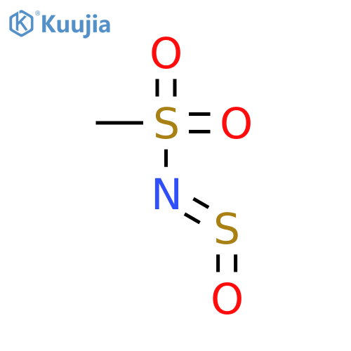 Methanesulfonamide, N-sulfinyl- structure