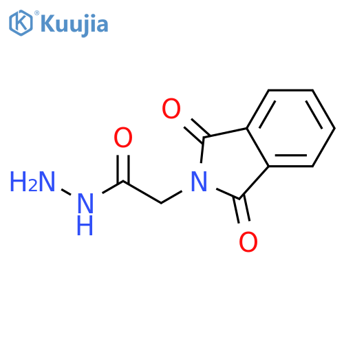 2H-ISOINDOLE-2-ACETIC ACID, 1,3-DIHYDRO-1,3-DIOXO-, HYDRAZIDE structure