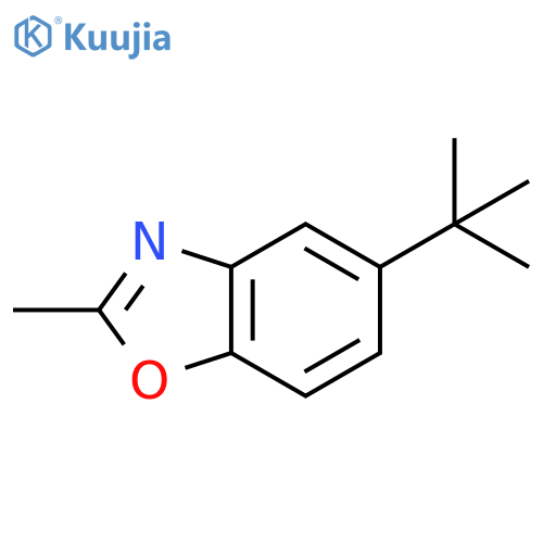 5-(Tert-Butyl)-2-methylbenzoxazole structure