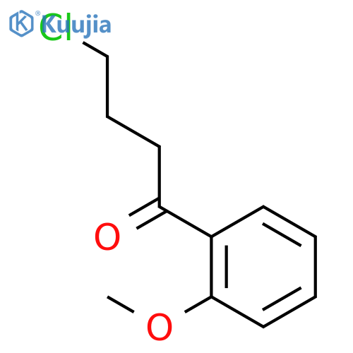 4-Chloro-1-(2-methoxyphenyl)-1-oxobutane structure